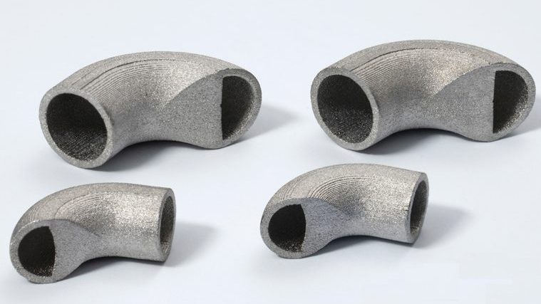 Fig. 5 3DEO and its customer, Zimmer Biomet, won an award for these surgical device parts (Courtesy MPIF)   
