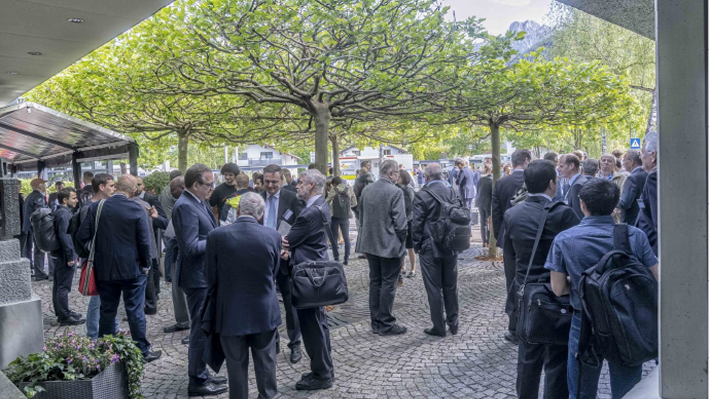 Fig. 17 Delegates outside the Plansee Seminar (Courtesy Plansee Group)