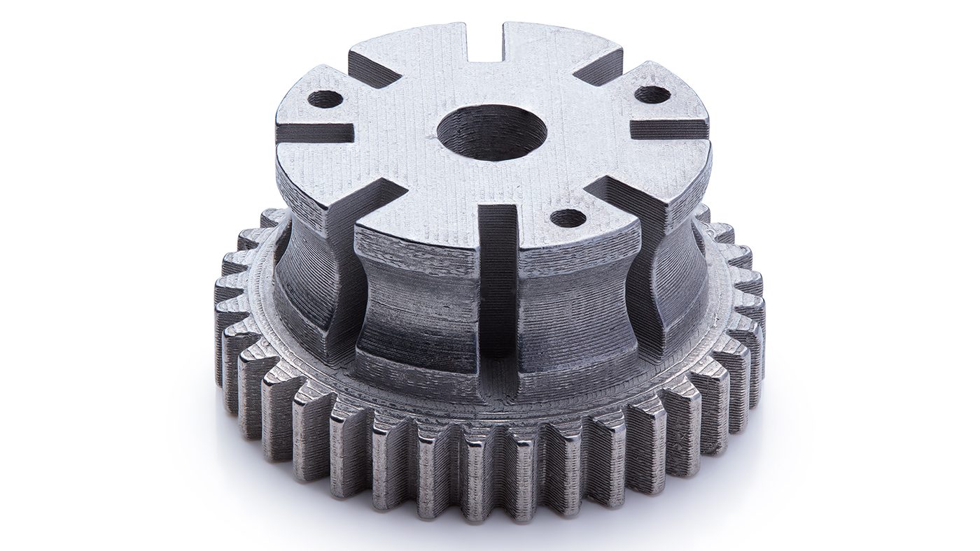 Fig. 12 A 17-4 PH stainless steel part manufactured by MEX/FFF from CMG Tech-X filament (Courtesy CMG Technologies)