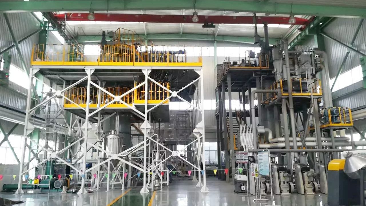 Fig. 6 Gas atomisation powder production lines at Jingye Lide (Courtesy Jingye Lide)