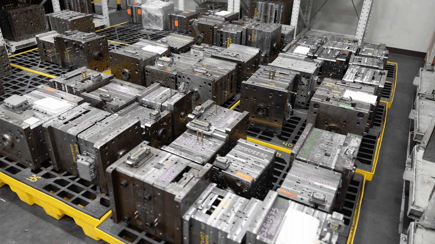 Fig. 3 Stored tooling (Courtesy INDO-MIM)