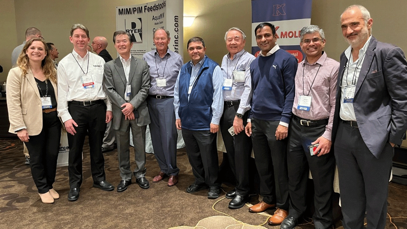 Fig. 65 From left to right: Gemma Herranz Sánchez-Cosgalla (Gemma), John L Johnson, Hideshi Miura, Randall M German, Animesh Bose, Kuen-Shyang Hwang, TS Shivashankar, Pavan Suri, and José M Torralba (Courtesy Animesh Bose)